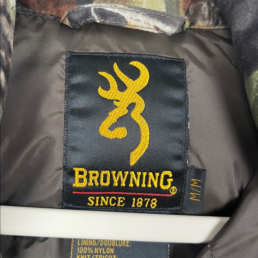 Browning Kids Down Camouflage Jacket SZ M‎ - Picture 4 of 9